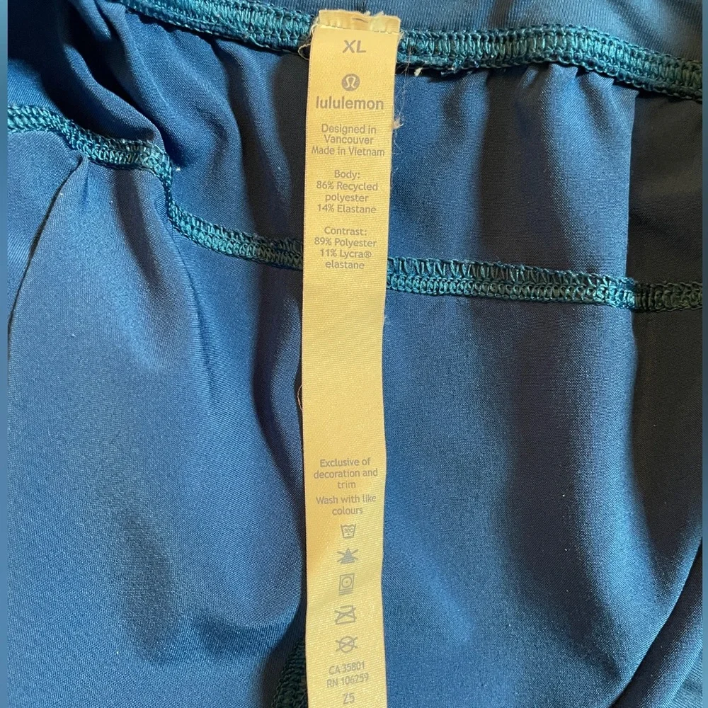 Lululemon T.H.E. Short Linerless Blue Men’s XL